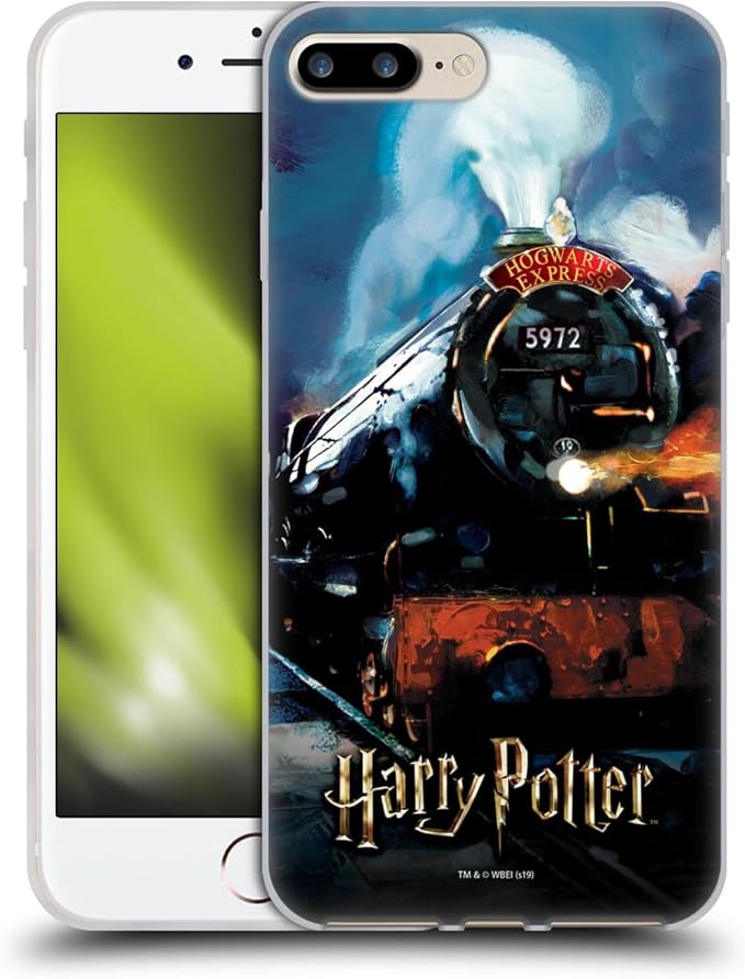 Head Case Designs Officially Licensed Harry Potter Hogwarts Express Prisoner of Azkaban II Gel Case [Military Grade Protection] Compatible with Apple iPhone 7 Plus/iPhone and Compatible with MagSafe