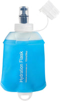 150ml Soft Flask Soft Water Bottle for Running, Hiking, Travelling, Cycling and Climbing, TPU Material, BPF-Free - Blue