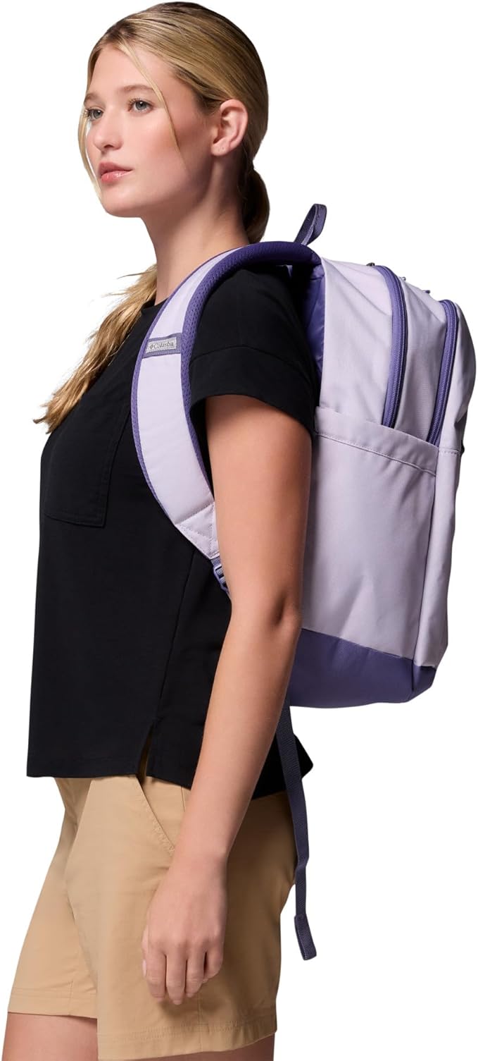 Columbia Unisex Buxton 26L Backpack, Lavender Pearl/Stormwatch, One Size