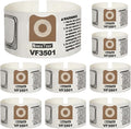 SpaceTent 9 Pack VF3501 Shop Vac Bags Size C, compatible with RIDGID 3-4.5 Gallon Wet/Dry Vacuums, High Efficiency Dust Filter Bags, Part # 23738 WS32045F