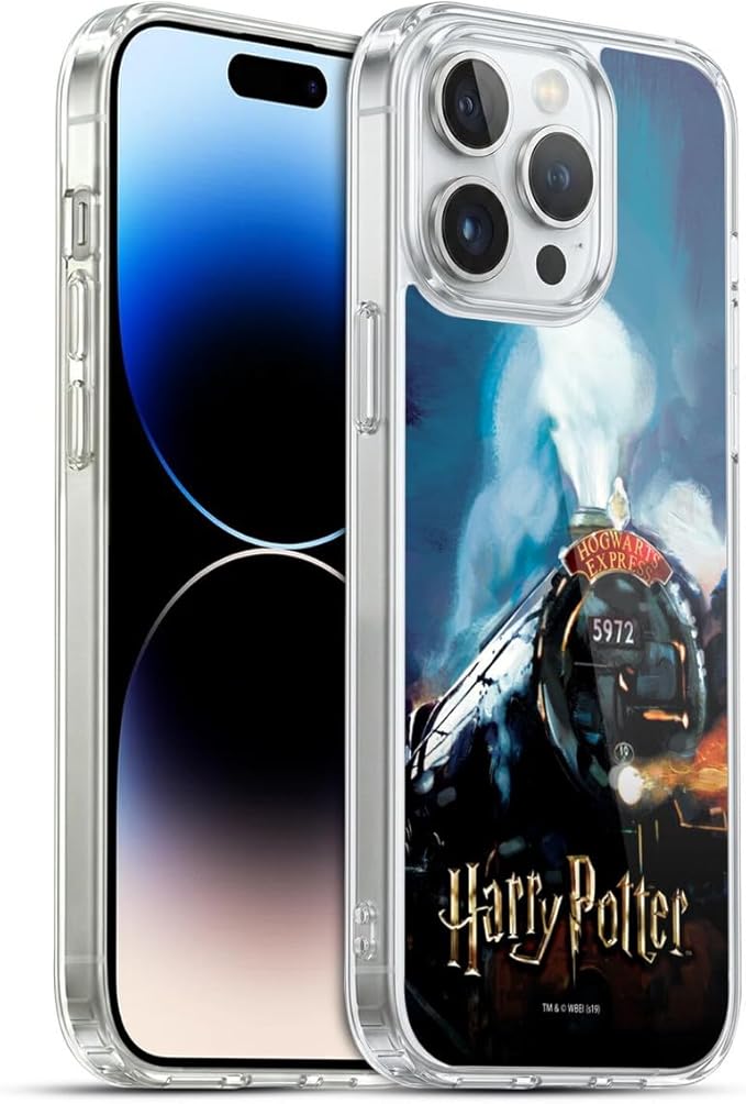 Head Case Designs Officially Licensed Harry Potter Hogwarts Express Prisoner of Azkaban II Gel Case [Military Grade Protection] Compatible with Apple iPhone 14 Pro Max and Compatible with MagSafe