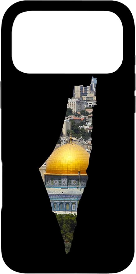 Palestinian Map Al Aqsa Jerusalem in Palestine Case for iPhone 17 Pro Max