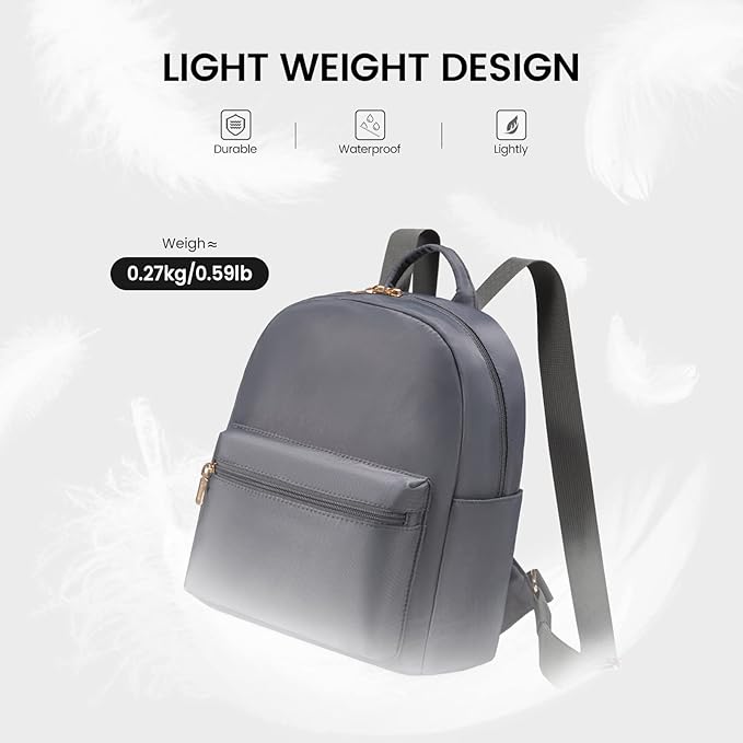 LOVEVOOK Mini Backpack for Women Light Weight Small Waterproof Backpack Purses Daily Backpack… | Light Weight