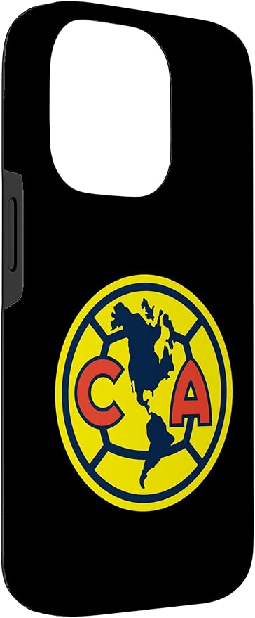Club America Classic Crest Circle with Americas Map Case for iPhone 14 Pro