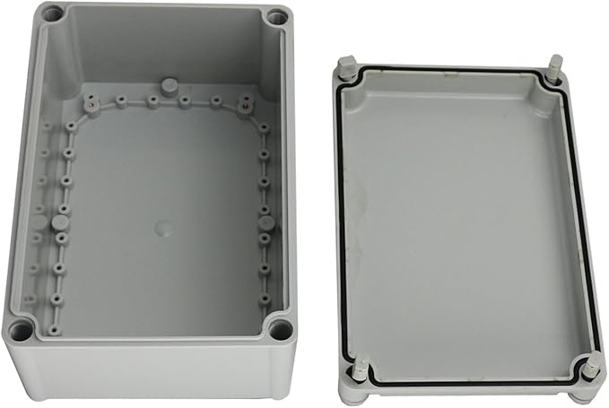 Ogrmar Plastic Dustproof IP65 Junction Box DIY Case Enclosure (11"x 7.5"x 5.1")