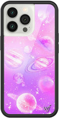 Wildflower Cases - Compatible with iPhone 13 Pro | Protective Bumper, 6.5ft Drop Test Certified, Women Owned Small Business | Galaxy Purple Pink 2000s Trendy | Collab - Antonio Garza