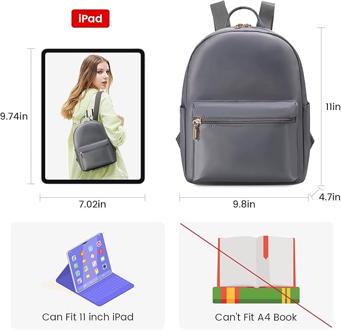 LOVEVOOK Mini Backpack for Women Light Weight Small Waterproof Backpack Purses Daily Backpack… | Light Weight