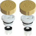 Vacuum Breaker Replacement Kit, ASSE 1019‑A Anti‑Siphon Repair Parts for Frost‑Free Outdoor Sillcock Hose Bib Faucet, Complete Repair Set with O‑Rings and Teflon Tape (2 Pack)