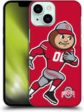 Head Case Designs Officially Licensed Ohio State University Mascot Oversized Football Graphics Hard Back Case Compatible with Apple iPhone 13 Mini
