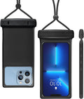 wellhouse 3D Waterproof Phone Pouch with Lanyard,Premium TPU100FT Deep Waterproof Phone Case for iPhone 17 16 15 14 13 12 Pro Max XS Samsung,Snorkeling, Surfing, Kayaking,Skiing,Hot Springs