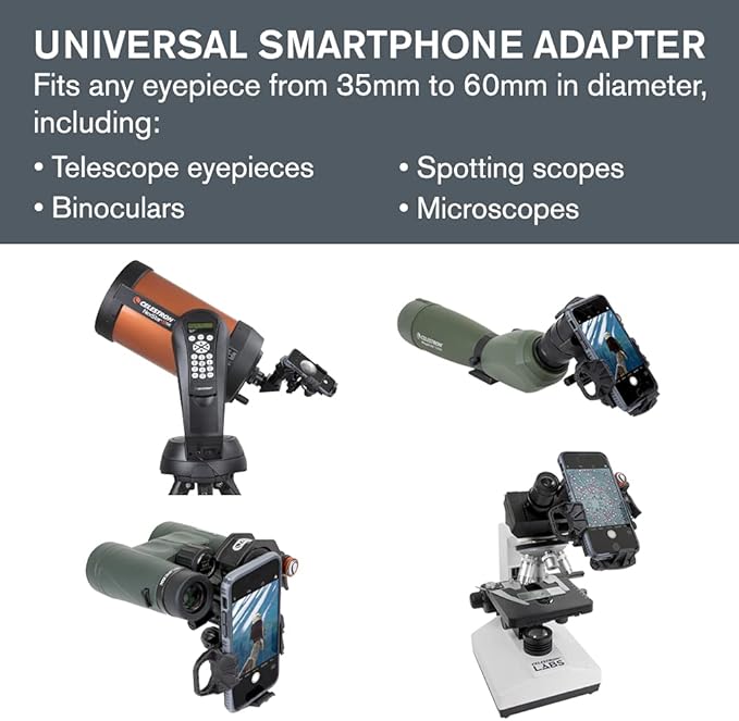 Celestron 20x80 SkyMaster Pro High Power Astronomy Binoculars with Universal Smartphone Adapter