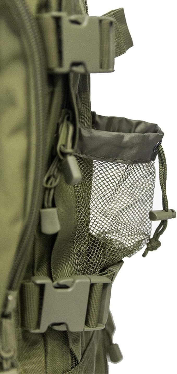 Miramrax Tactical Backpack Military Army Daypack - Assault Pack for Men Molle Backpacks Bug Out Bag 3 Day Pack for Hiking Camping Travel Hunting Rucksack Trekking Green