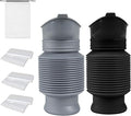 Pee Bottles for Men, Portable Urinal for Men, Collapsible Urine Bottle 750ML, Car Urinals for Men and Women, Emergency Urinal Shrinkable Pocket Toilet for Travel, Camping, Traffic Jam, Road Trips