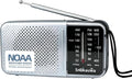 Portable AM FM Transistor Radio Battery Operated, NOAA Weather Radio with Loud Speaker, Headphone Jack, 2 AA Batteries, Excellent Reception, for Everyday Carry Essential, Travel, Storms