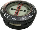 Scuba Choice Diving Compass Module - Glow in the Dark, Aluminum, 80M Max Depth, Portable, 25° Tilt, Compact & Durable - Reliable Underwater Navigation, Gear Divers, Marine Navigation Tool