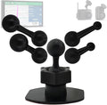 for Garmin Dash Cam Mount 3M Adhesive Sticky Holder for Garmin Dash Cam Mini 30 35 45 46 55 56 65W 66W 67W X110 X210 X310/Speak Plus & Vehicle GPS Dashboard/Desk Mount (4 Ball Head)