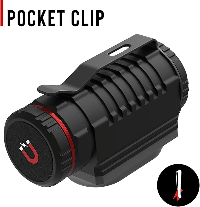 Coast WPH10R 1000 Lumen Rechargeable LED Headlamp with Magnetic Tailcap and Red Light Mode, Lightweight, IP67 Waterproof