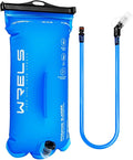 WRELS 1L/1.5L/2L/3L BPA Free Hydration Bladder,Leakproof TPU Water Bladder for Hiking Backpack,Large Opening Water Reservoir Hydration Pack for Running Cycling Camping