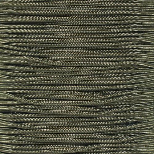 Paracord Planet 275lb Paracord – 3/32 Inch (2.38 mm) Nylon Crafting Cord with 5 Strand Inner Core – Olive Drab (10 ft)