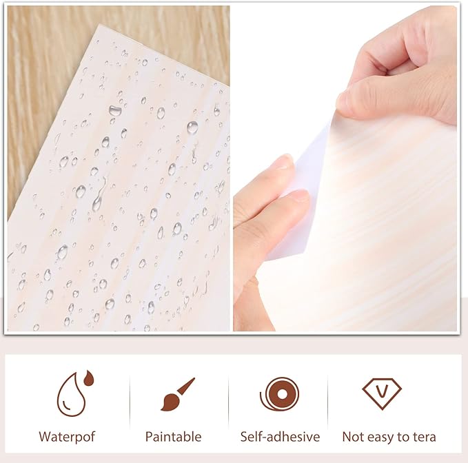 Mudder Vinyl Siding Repair Kit 6 x 8 Inch Vinyl Siding Patch Self Adhesive PVC Tape Hole Covering for Mobile Home Skirting Fence Parts Wall (Yellow)