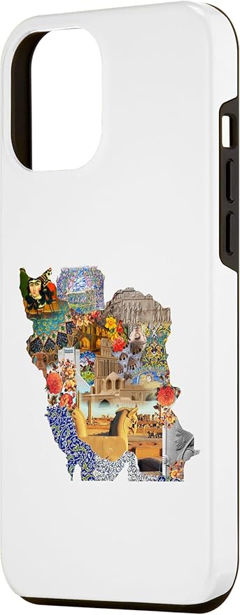 Map of Persian empire, Iran Map Case for iPhone 12 Pro Max
