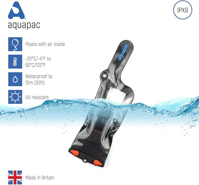 Aquapac - Mini Waterproof VHF Case - VHF Classic - Outdoors & Tough Conditions