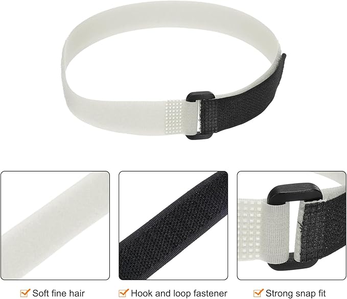 MECCANIXITY 5Pcs Reusable Battery Tie Down Straps,0.8x20" Grey Nylon Multipurpose Battery Hold Down Adjustable Cinch Strap Hook Loop Fastening Tie for Quadcopters FPV RC Drone Boat Car