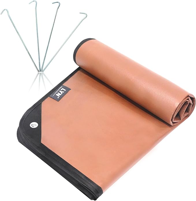 LYN Heavy Duty Emergency Blanket Survival Gear Waterproof Insulated Blanket Emergency Tarp for Camping, Hiking, Bushcraft