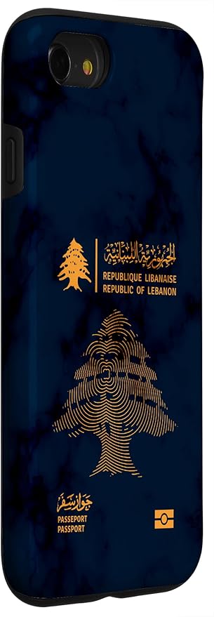 Lebanon,Lebanon Passport,Lebanon Flag,Lebanon map. Case for iPhone SE (2020) / 7 / 8