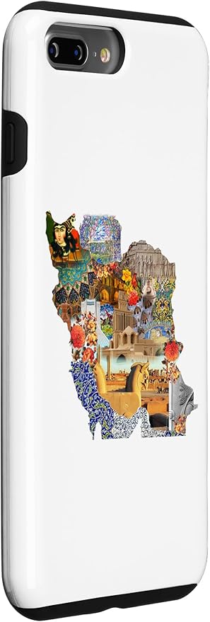 Map of Persian empire, Iran Map Case for iPhone 7 Plus/8 Plus