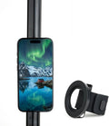 Magnetic Phone Mount for Outdoor Activities – Compatible with Golf Carts, Yachts, Strollers, and More | Adjustable Silicone Strap & Anti-Slip Design