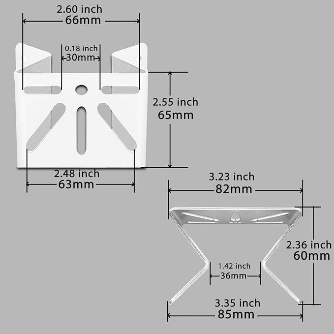WiTi Metal Corner Mount for eufy soloCam s340, to Achieve a Wider View Range 270° on Both Sides of Exterior Wall Corner, Bracket for PTZ Camera Spray Coated Antirust for Outdoor and Indoor