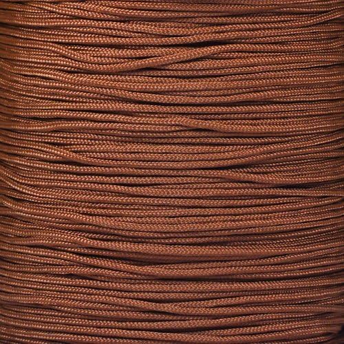 Paracord Planet 95lb Paracord – 1 Strand Type I Parachute Cord for Outdoors and DIY – Chocolate Brown (100 ft)
