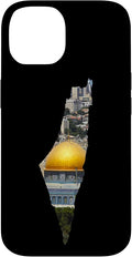 Palestinian Map Al Aqsa Jerusalem in Palestine Case for iPhone 14
