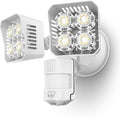 SANSI 36W 3600LM Motion Sensor Outdoor Lights, 50,000 Hrs Lifespan LED Flood Light Outdoor Motion Sensor, 350W Equiv 5000K Dusk to Dawn IP65, Super Bright for Yard Garage, White, Wired