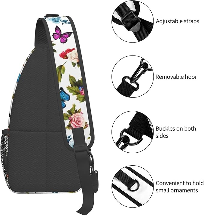 Sling Backpack For Men Hiking Daypack Crossbody Shoulder Bag Travel Chest Pack | Hiking, Travel
