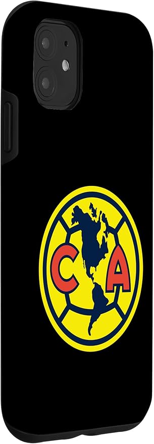 Club America Classic Crest Circle with Americas Map Case for iPhone 11