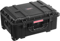 VEVOR Weatherproof Hard Case, Heavy Duty Protective Dry Box with Pre-Cut Foam, Wheels & Retractable Pull Handles for Travel, Hunt, Military, Tactical, IP67 Waterproof Case for Cameras(57x45x28)