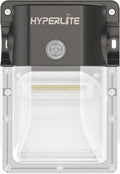 HYPERLITE LED Wall Pack Light: 30W 3600lm 5000K LED Wall Pack with Photocell, 2024 New Ideal Wall Pack LED Exterior Light for House, Garage, Door, Yard, Porch, Home, Driveway