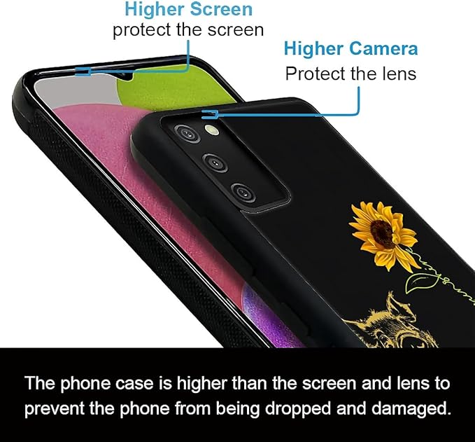 for Samsung Galaxy S20 FE Case, Pig Sunflower Yellow Sunshine Pattern Graphic Design Girl Boy Soft Silicone Hard Acrylic Shock Protection for Samsung Galaxy S20 FE