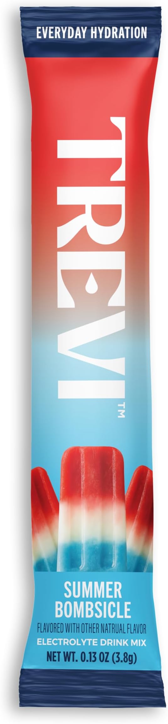 TREVI™ Everyday Sugar Free Electrolytes - Essential Drink Mix Hydration Powder Packets - 20 Count - Summer Bombsicle