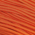 The Paracord Store | Type III 550 Paracord - 100 FT Hank, International Orange | Heavy Duty 7 Strand Tactical Paracord - USA Made Nylon Outdoor Parachute Cord for Camping, Fishing - Survival Cord