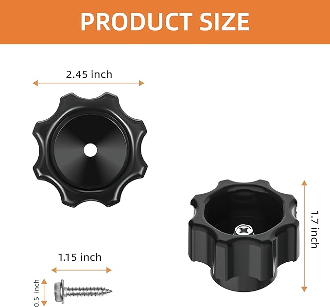 630-7965 Wall Hydrant Handle Kit Outdoor Faucet Handle Replacement Frost Proof Wheel Shaped Outdoor Faucet Repair kit Accessories
