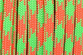 BORED? PARACORD! 550 lb Paracord – Ideal for Crafting, DIY Projects, Camping, Military & Active Outdoors – 300+ Colors – Tactical Parachute Cord Type III – Strong - Neon Green and Orange 50/50 50 Feet
