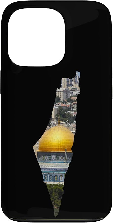 Palestinian Map Al Aqsa Jerusalem in Palestine Case for iPhone 13 Pro