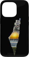 Palestinian Map Al Aqsa Jerusalem in Palestine Case for iPhone 13 Pro