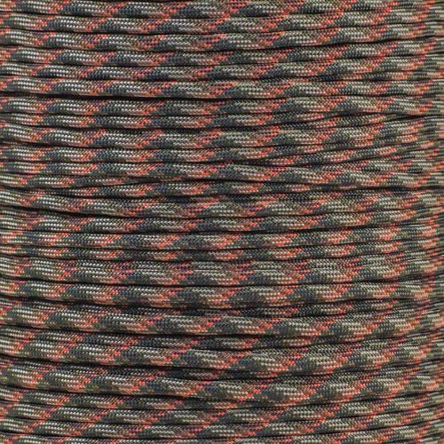 Paracord Planet 550 Paracord – Camo Colors – Ideal for Fishing Lines, Snares, Bracelets, Emergency and Survival Situations – Multiple Colors and Lengths Available