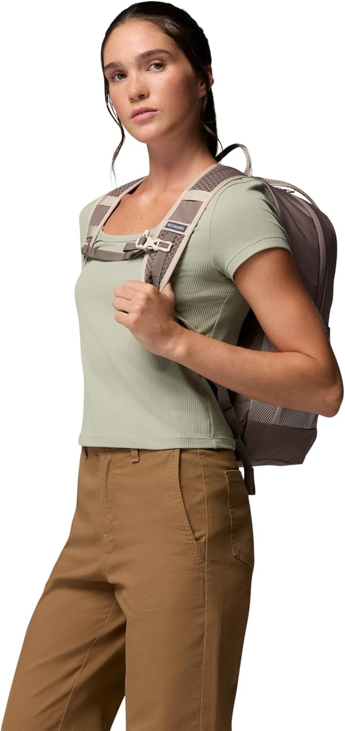 Columbia Unisex Echo Mountain 25L Backpack, Iron/Flint Grey/Dark Stone, One Size
