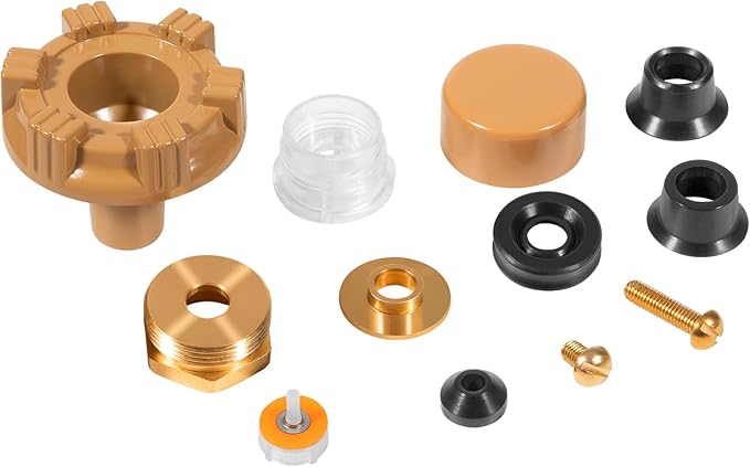 RK-17MH Repair Kit, Metal Handle, for Woodford Model 17 Outdoor Faucet, Wall Faucet Repair Kit, Anti-Freeze Design (12Pcs)