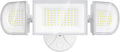 iMaihom 140W Flood Lights Outdoor, 14000LM Ultra Bright LED Flood Light Outdoor, 3 Adjustable Heads Security Lights, IP65 Waterproof Outside Flood Light, 6500K Floodlight for Yard Garage Court (White)